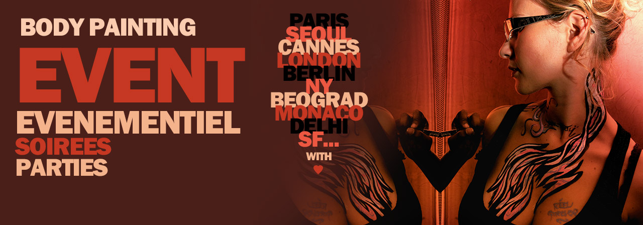 Evenement Body painting