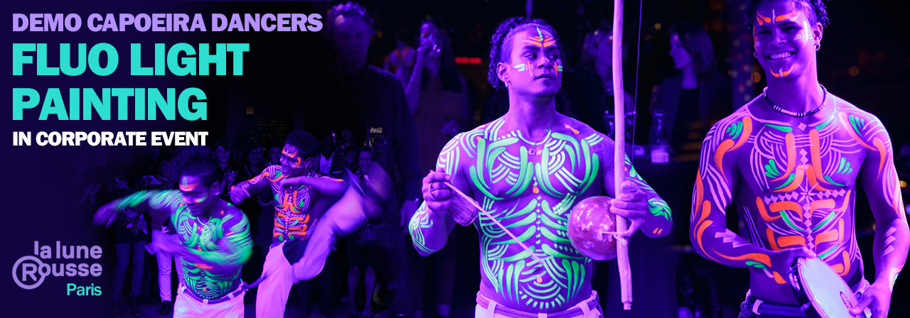 Demo fluo UV Bodypainting